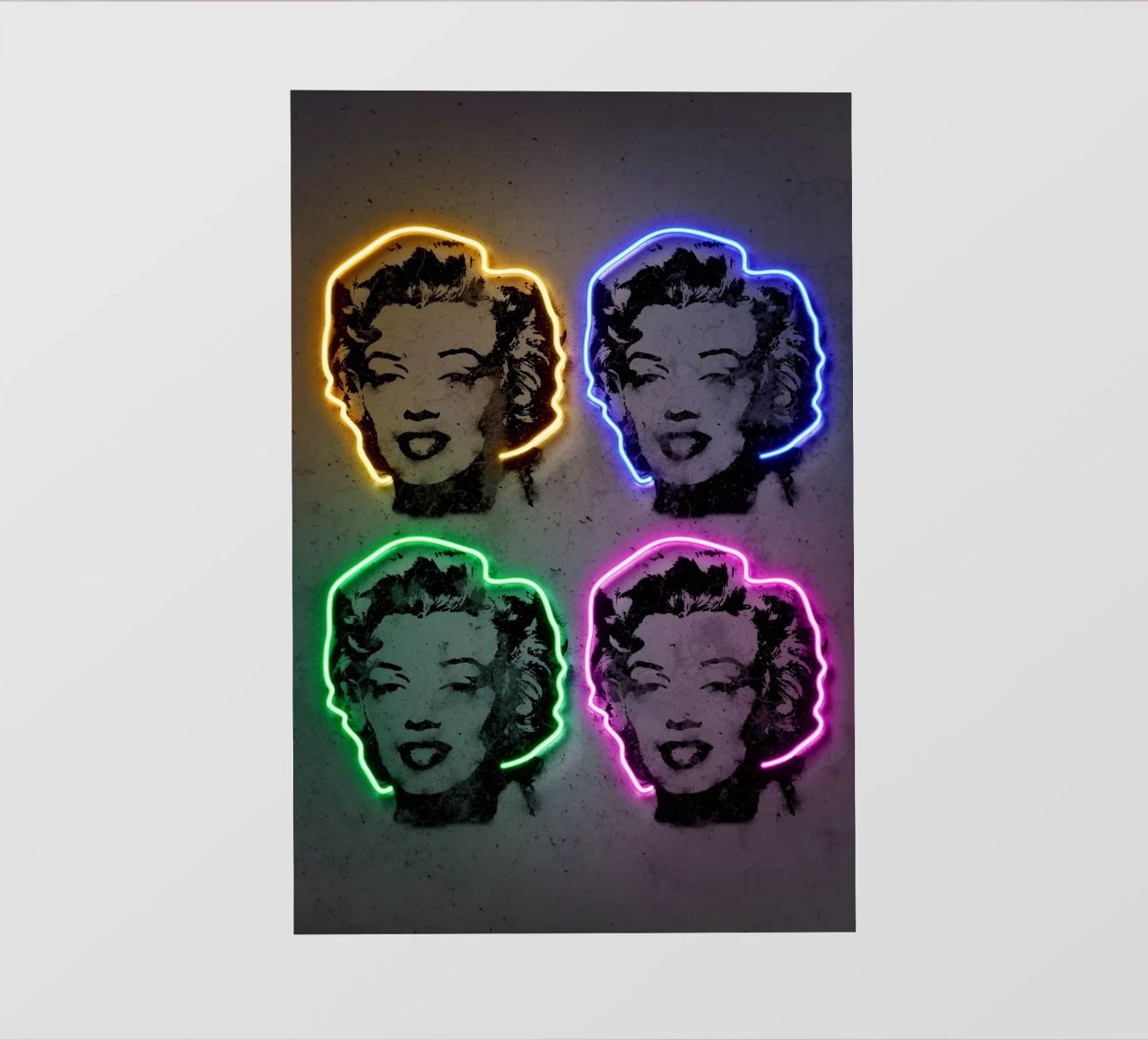 Marilyn pellicola backlit da Octavian