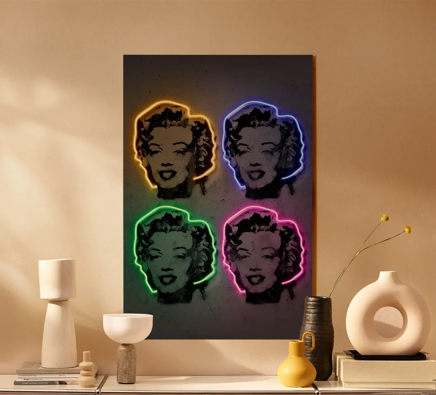 Marilyn Acryl-Glas von Octavian