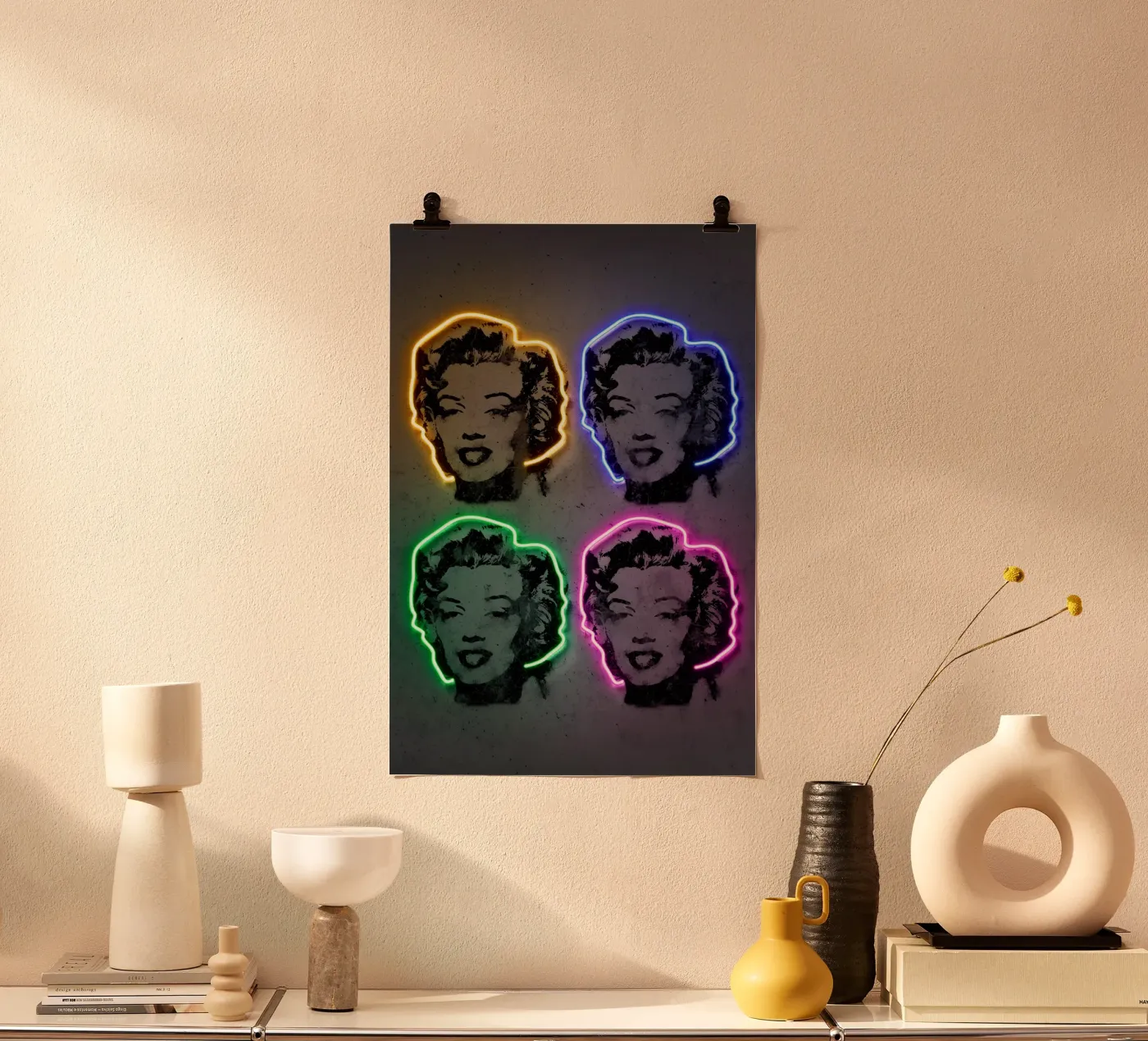 Marilyn Poster von Octavian