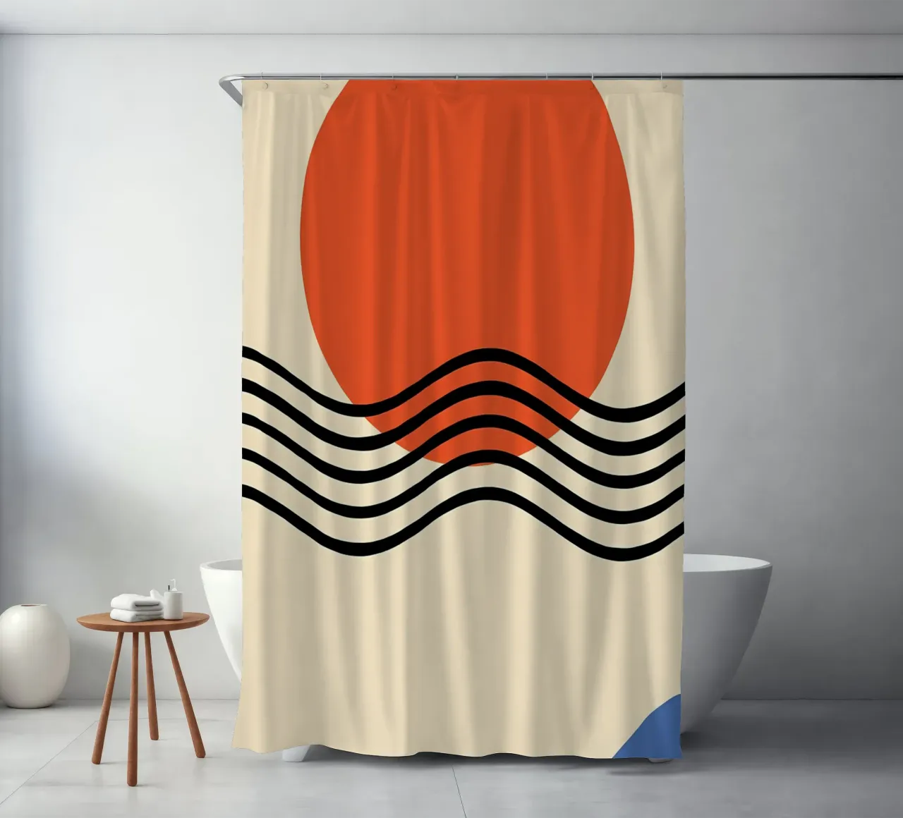 Boho Wall Art shower curtain by James M Coyle