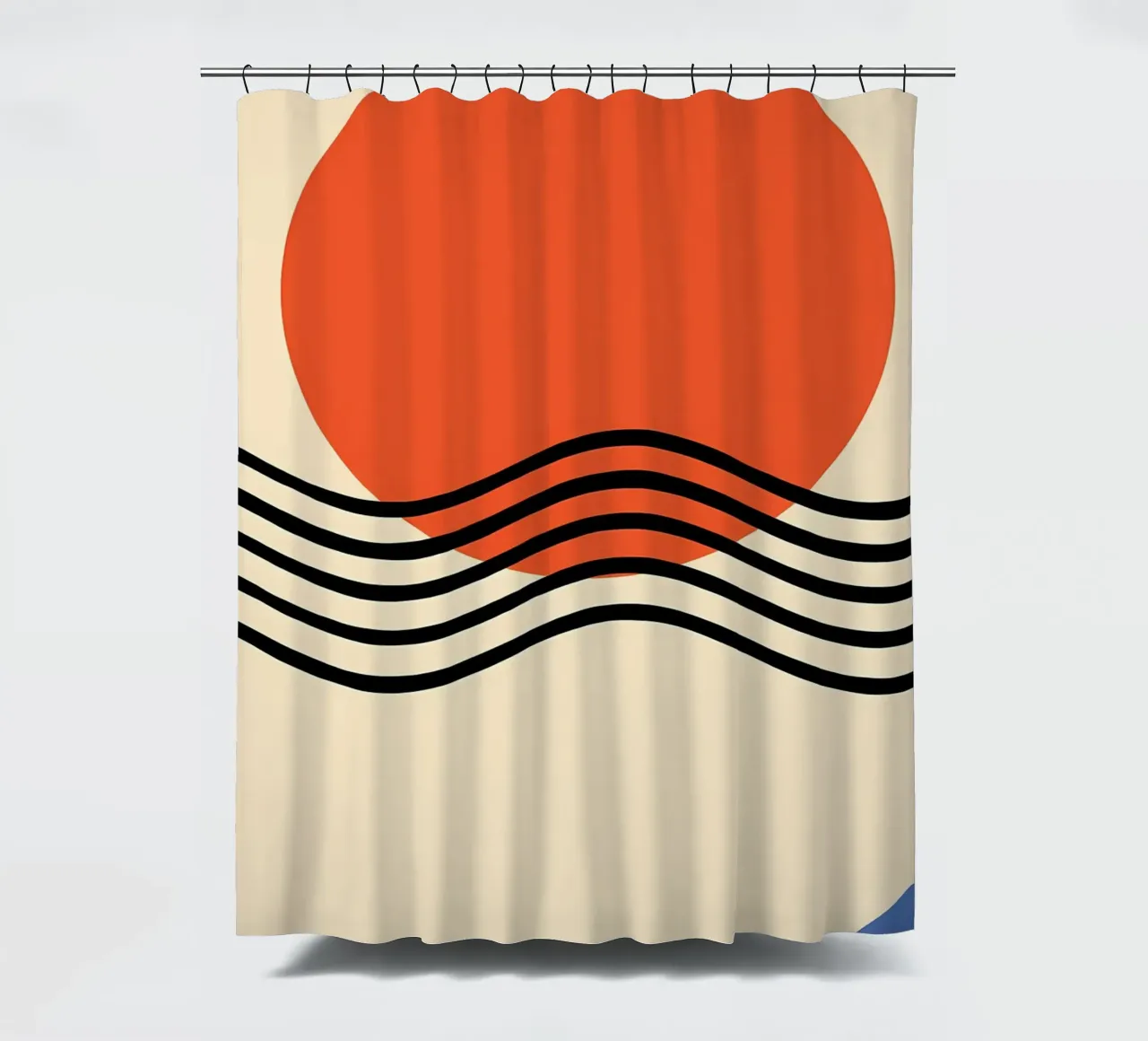 Boho Wall Art shower curtain by James M Coyle