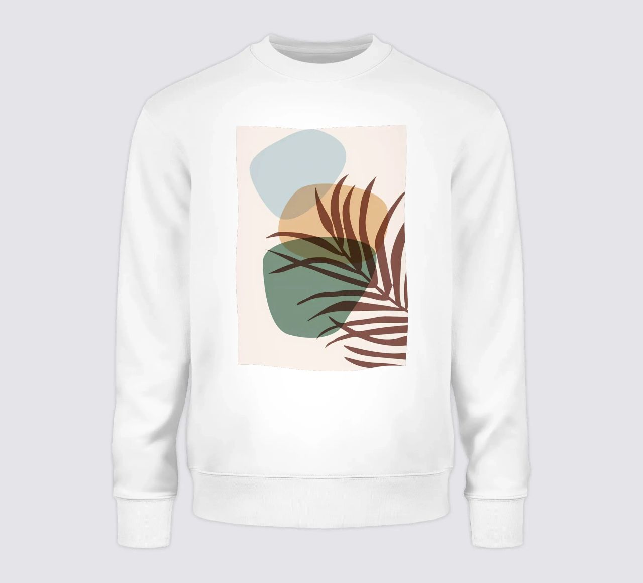 Forme astratte botaniche felpa da Rebecca Clark Wyrick