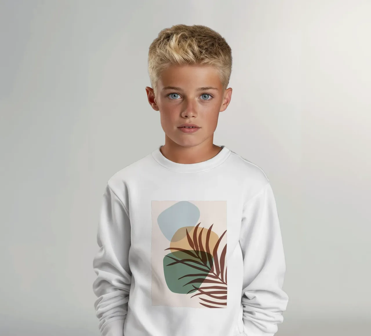 Forme astratte botaniche felpa bambino da Rebecca Clark Wyrick