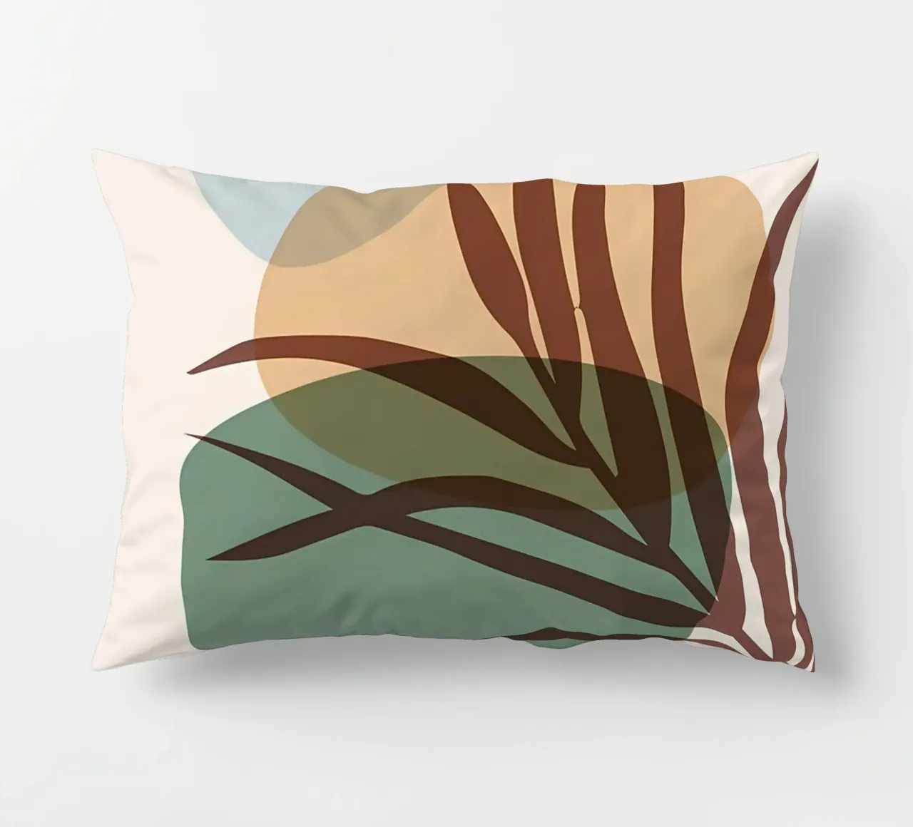 Forme astratte botaniche cuscino da Rebecca Clark Wyrick