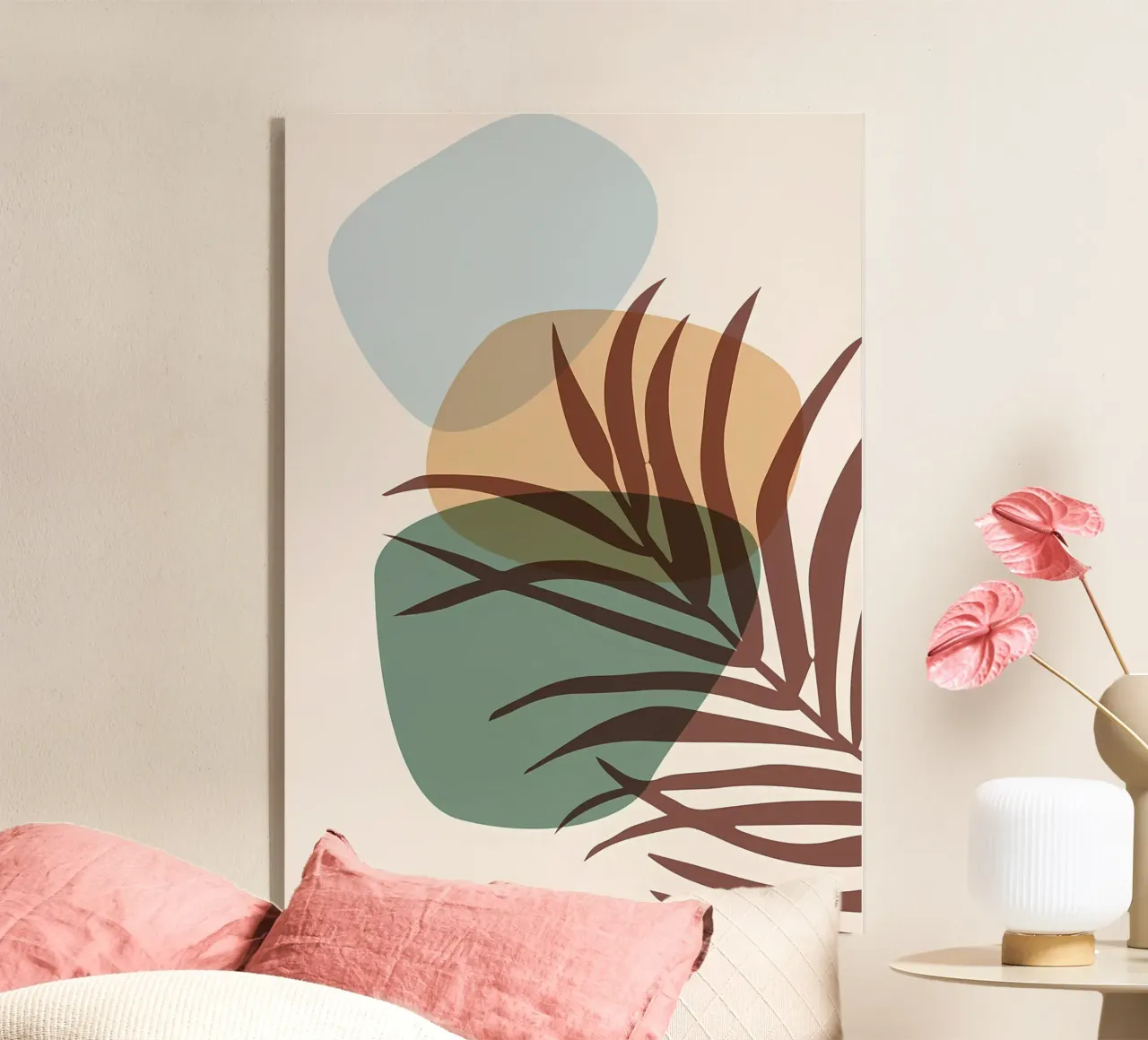 Forme astratte botaniche plexiglass da Rebecca Clark Wyrick