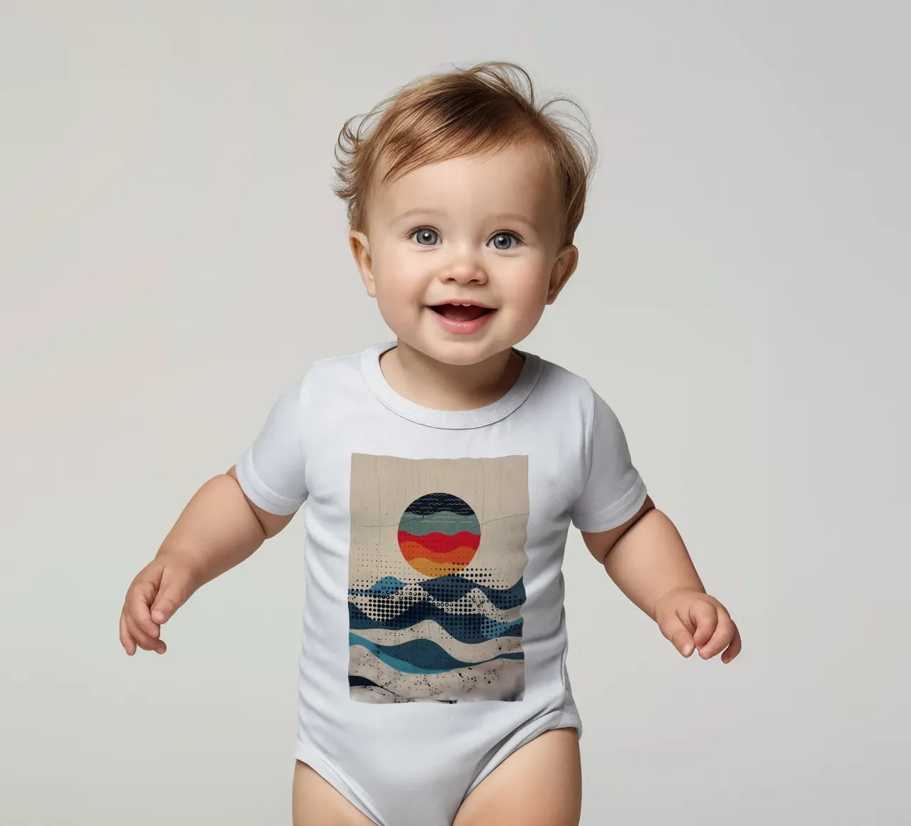 Ondes sphériques body bébé de James M Coyle