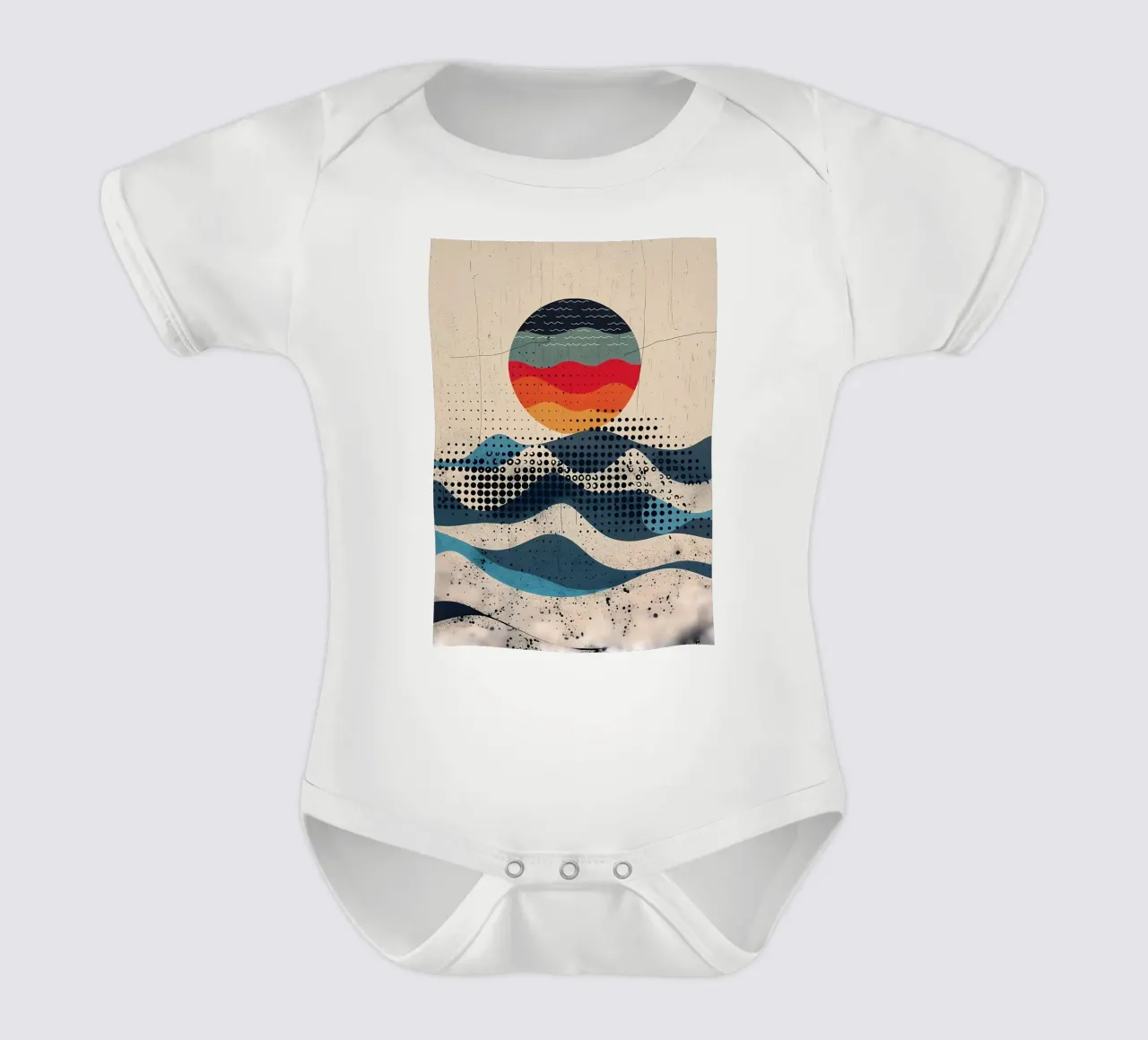 Ondes sphériques body bébé de James M Coyle