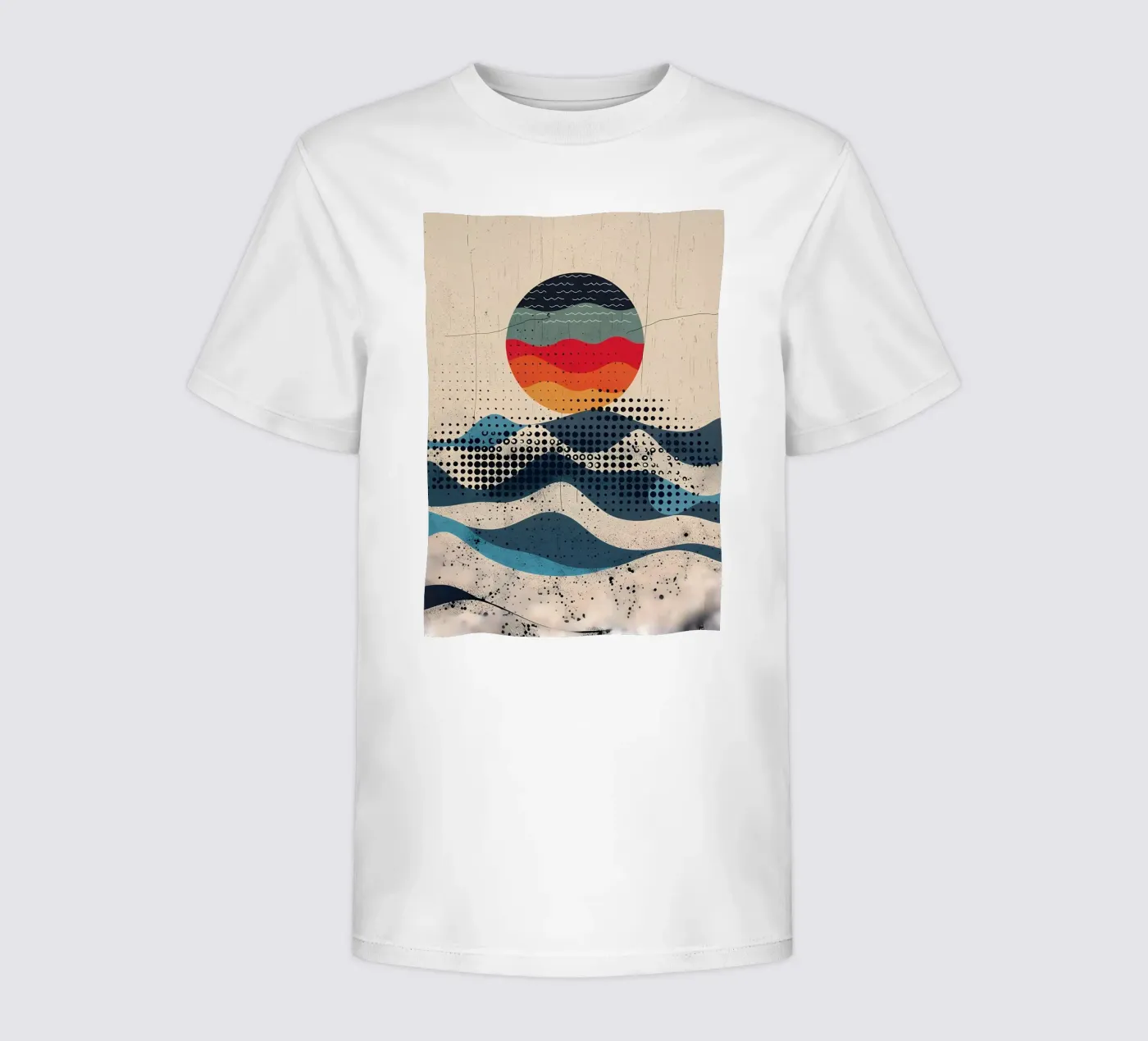 Sferische golven kinder t-shirt van James M Coyle