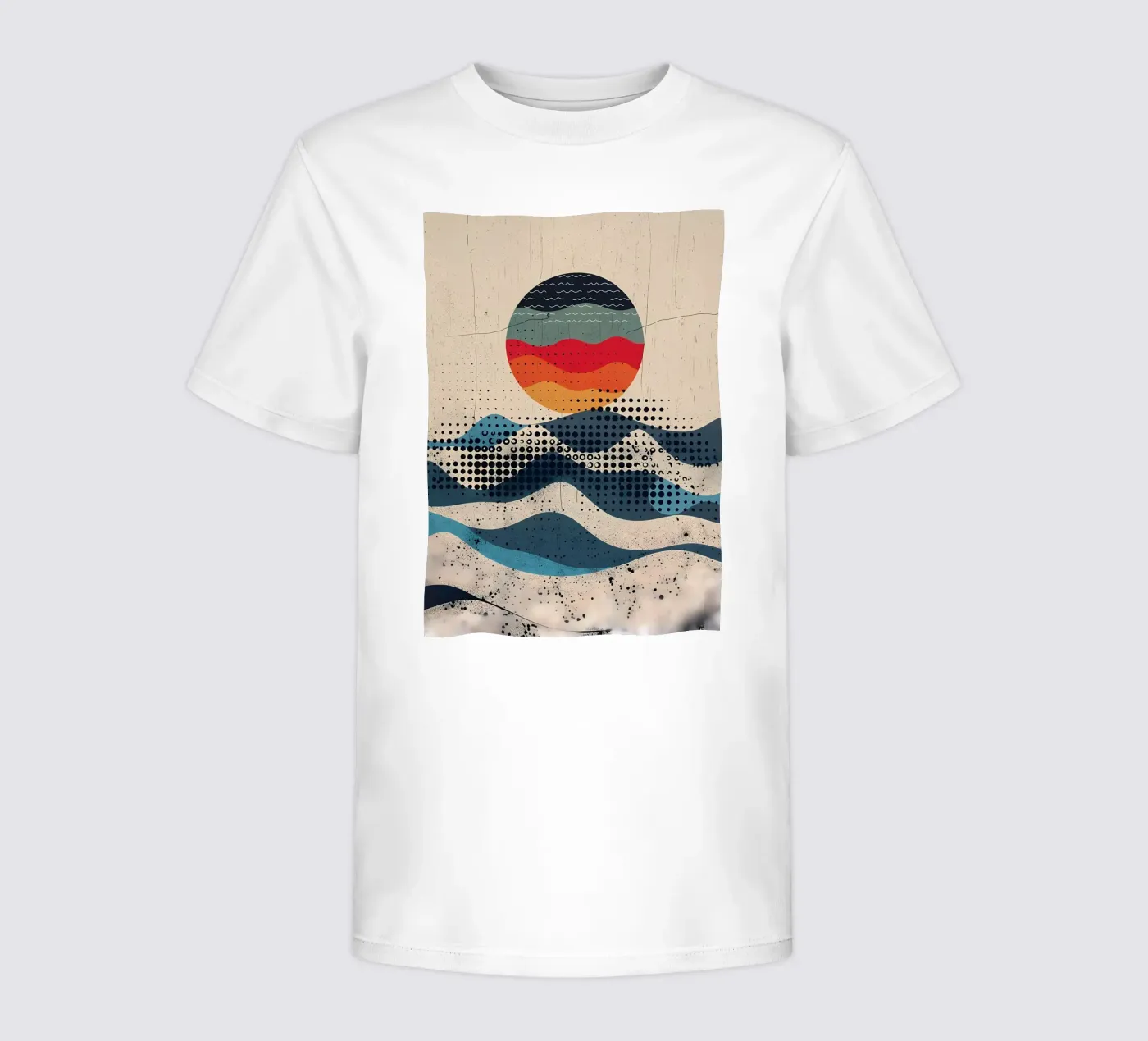 Sferische golven kinder t-shirt van James M Coyle