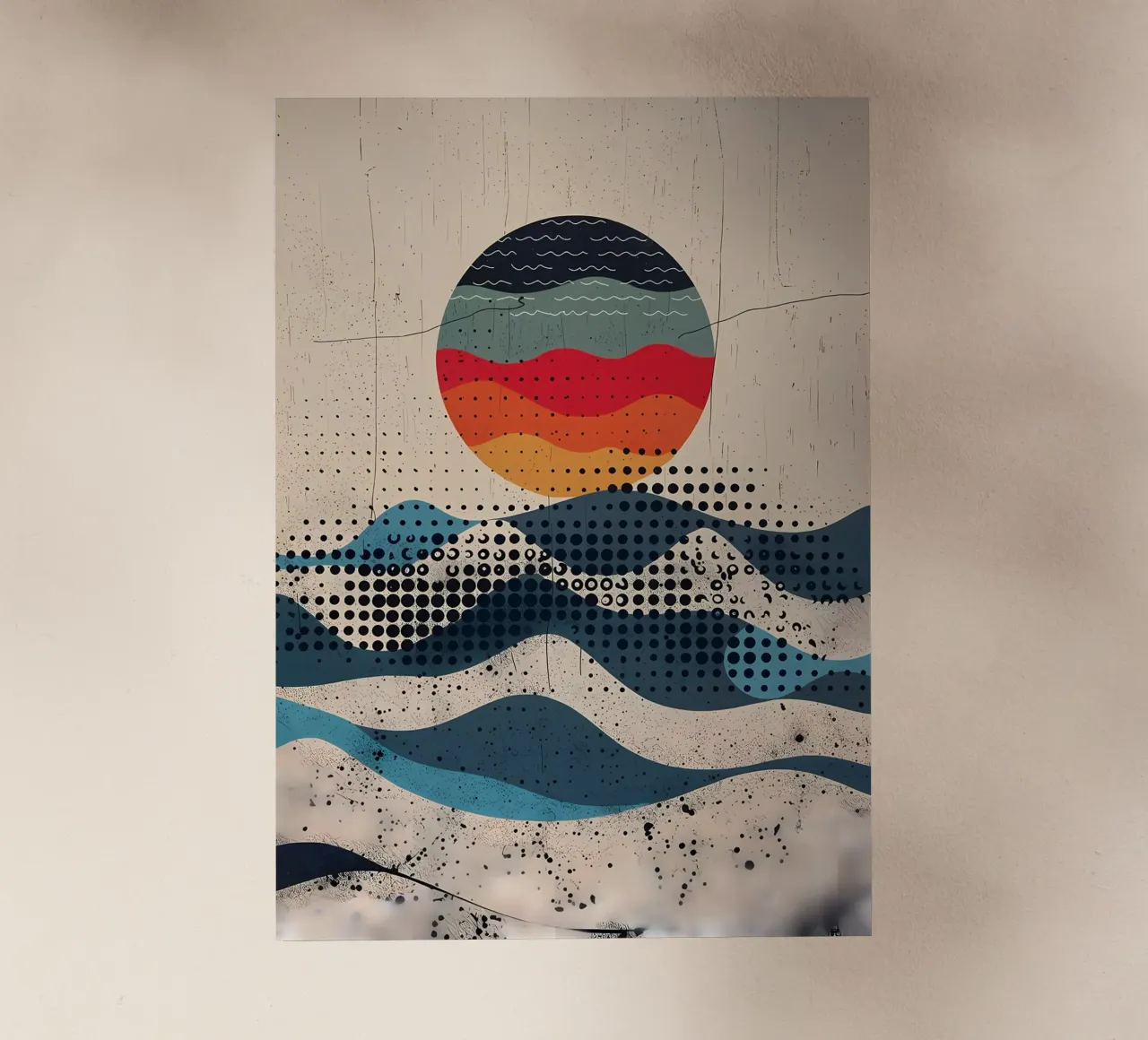 Onde sferiche pellicola backlit da James M Coyle