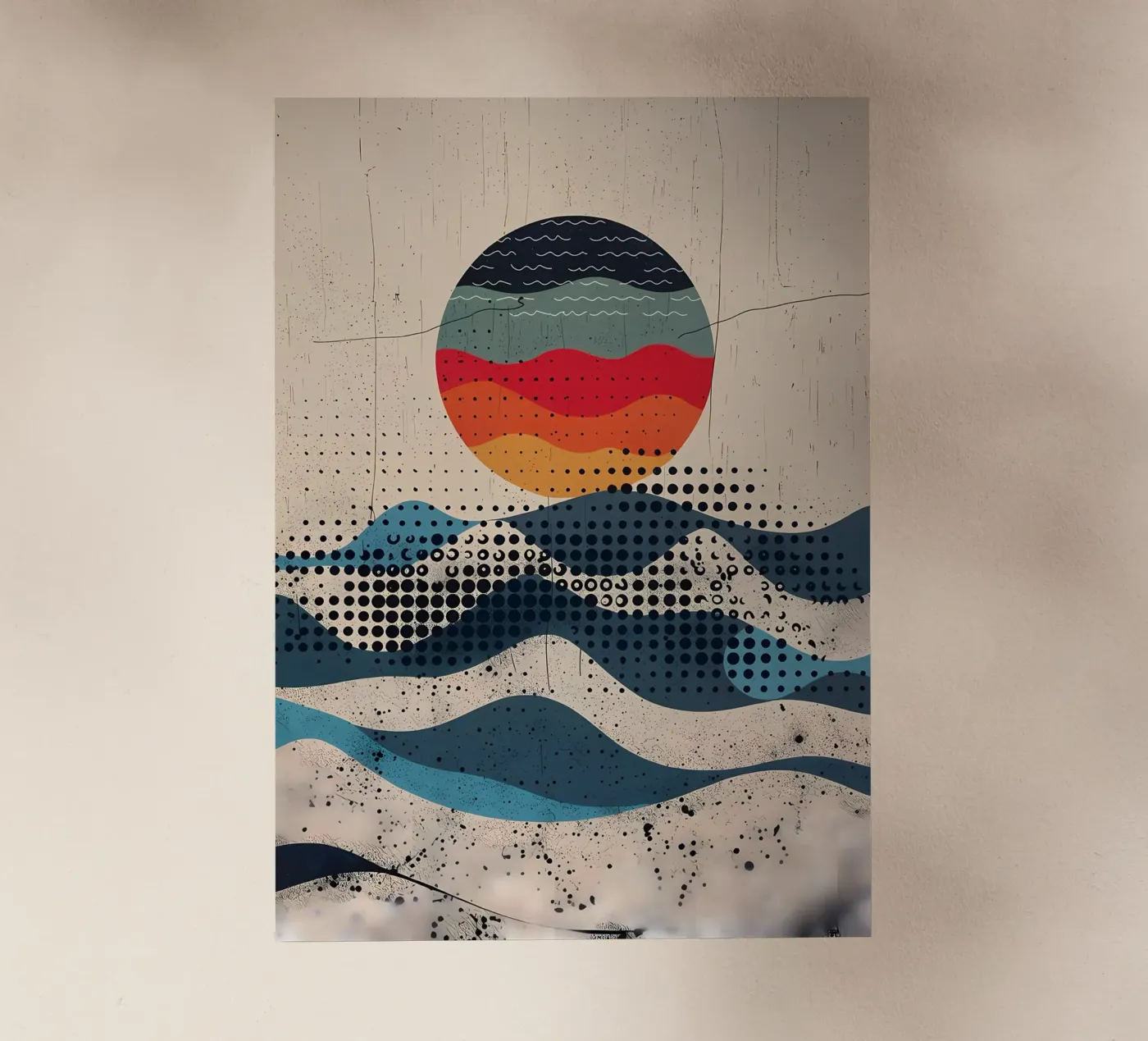 Onde sferiche pellicola backlit da James M Coyle