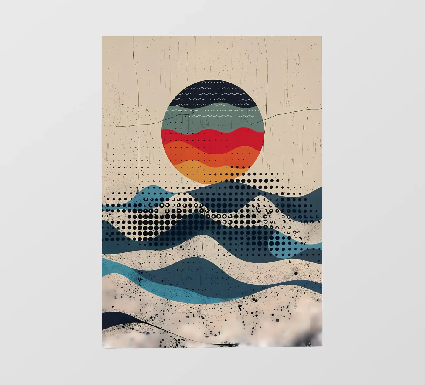 Onde sferiche pellicola backlit da James M Coyle