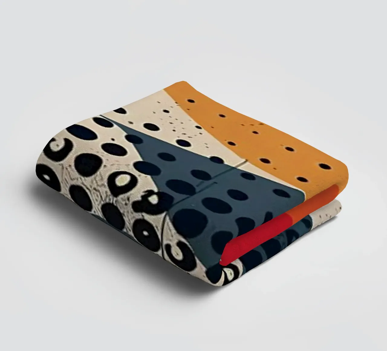 Sferische golven badhanddoek van James M Coyle