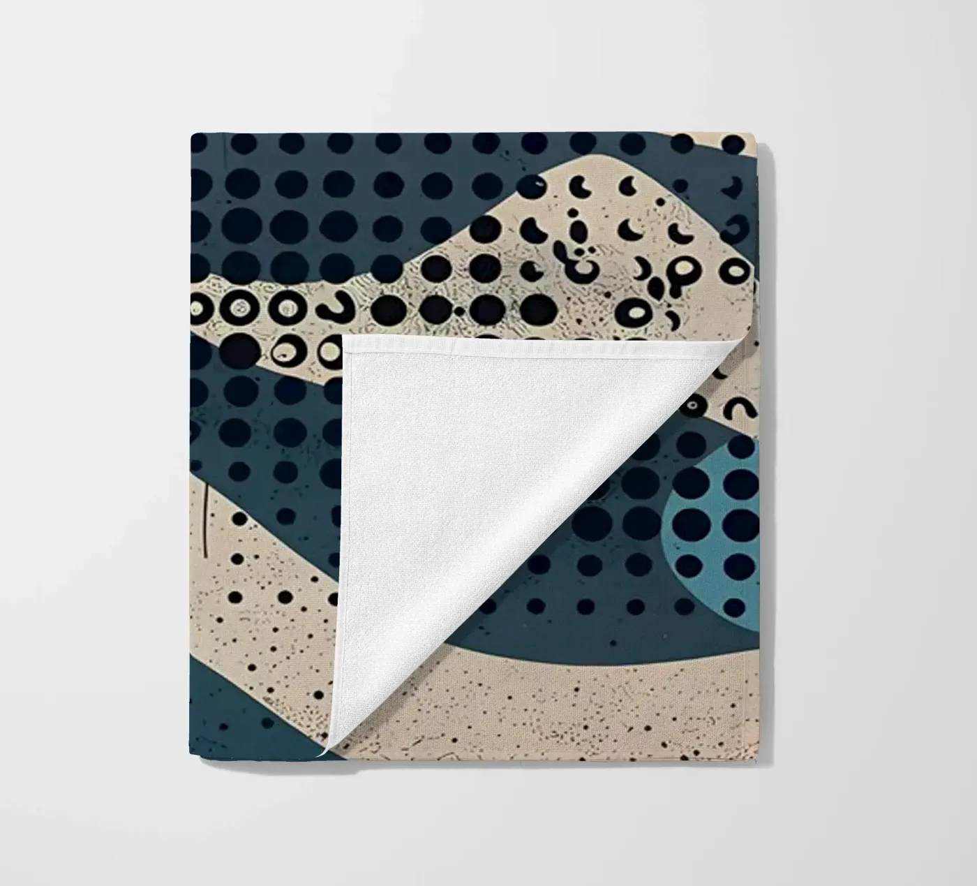 Sferische golven strandhanddoek van James M Coyle