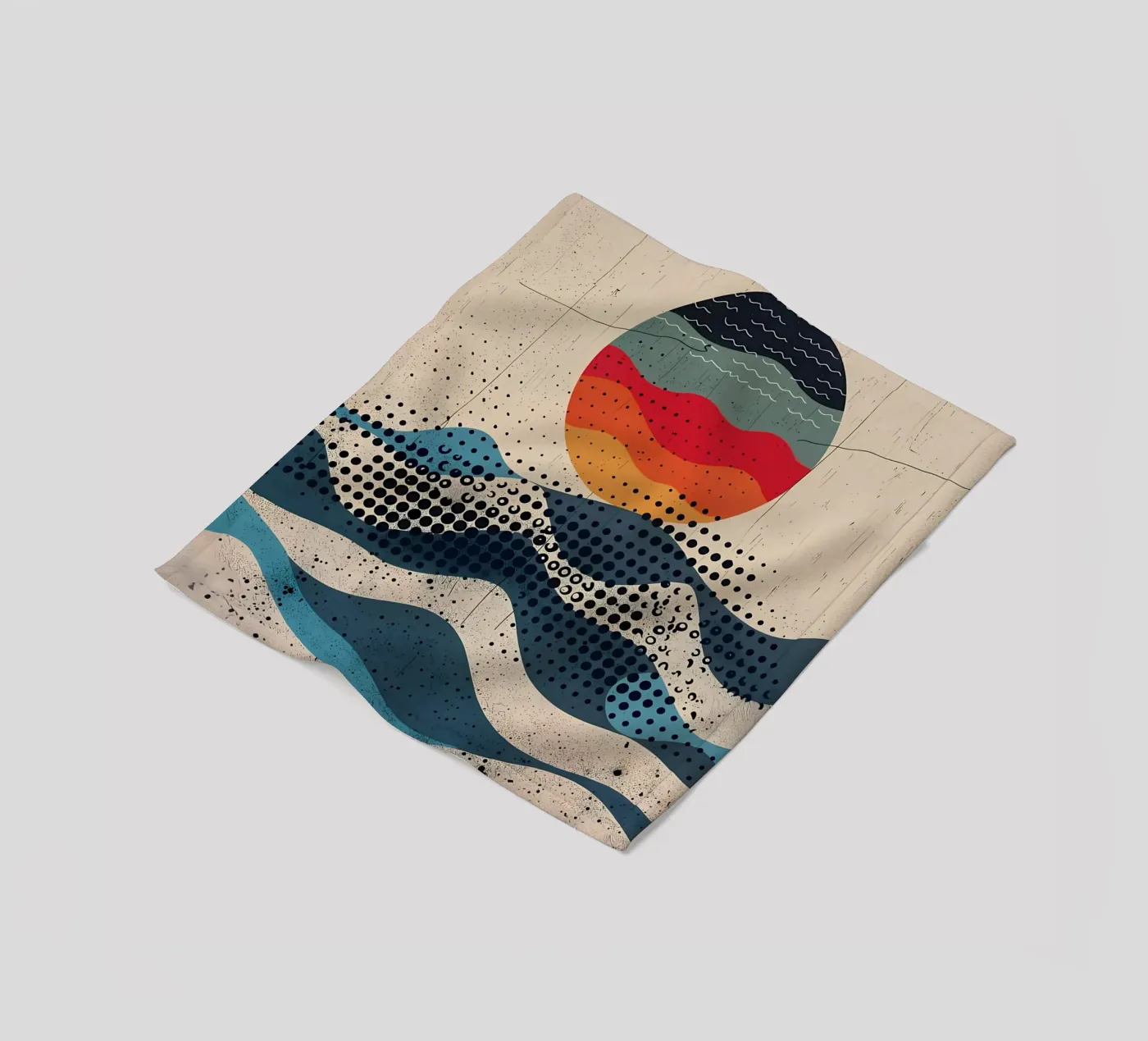 Sphärische Wellen Fleecedecke von James M Coyle