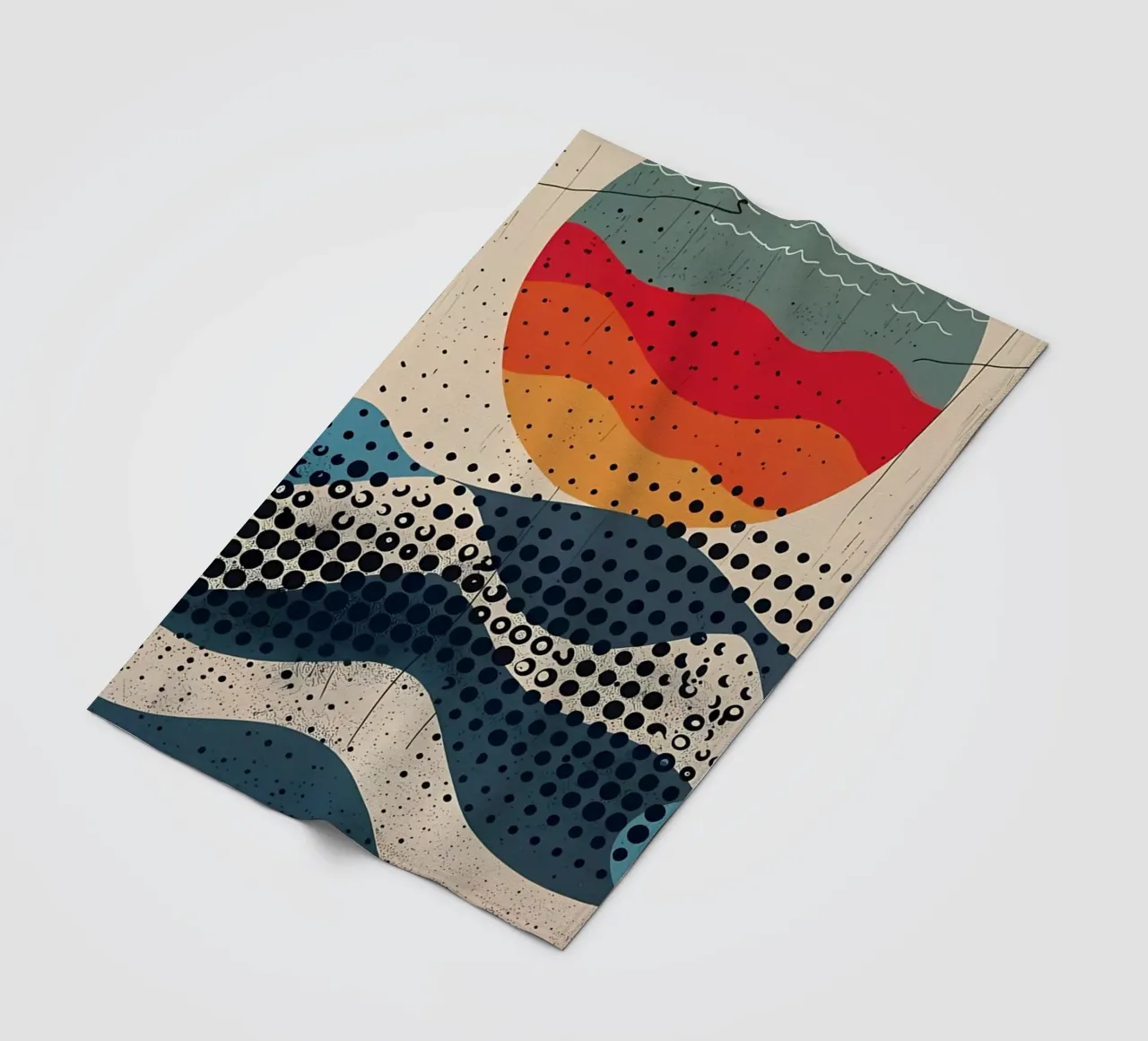 Spherical Waves Fleecedecke von James M Coyle