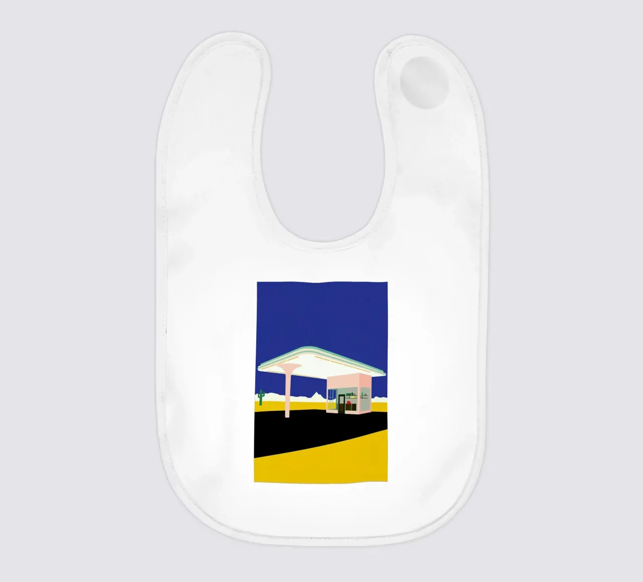 Texas Desert Gas Station bavaglino da Rosi Feist