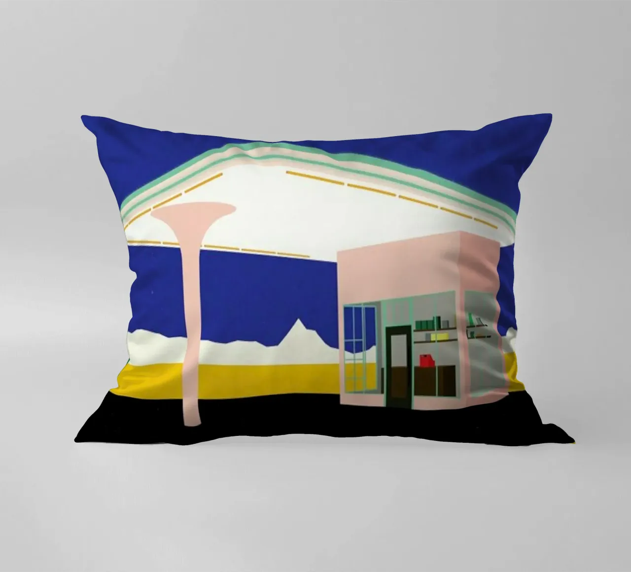 Texas Desert Gas Station cuscino da Rosi Feist
