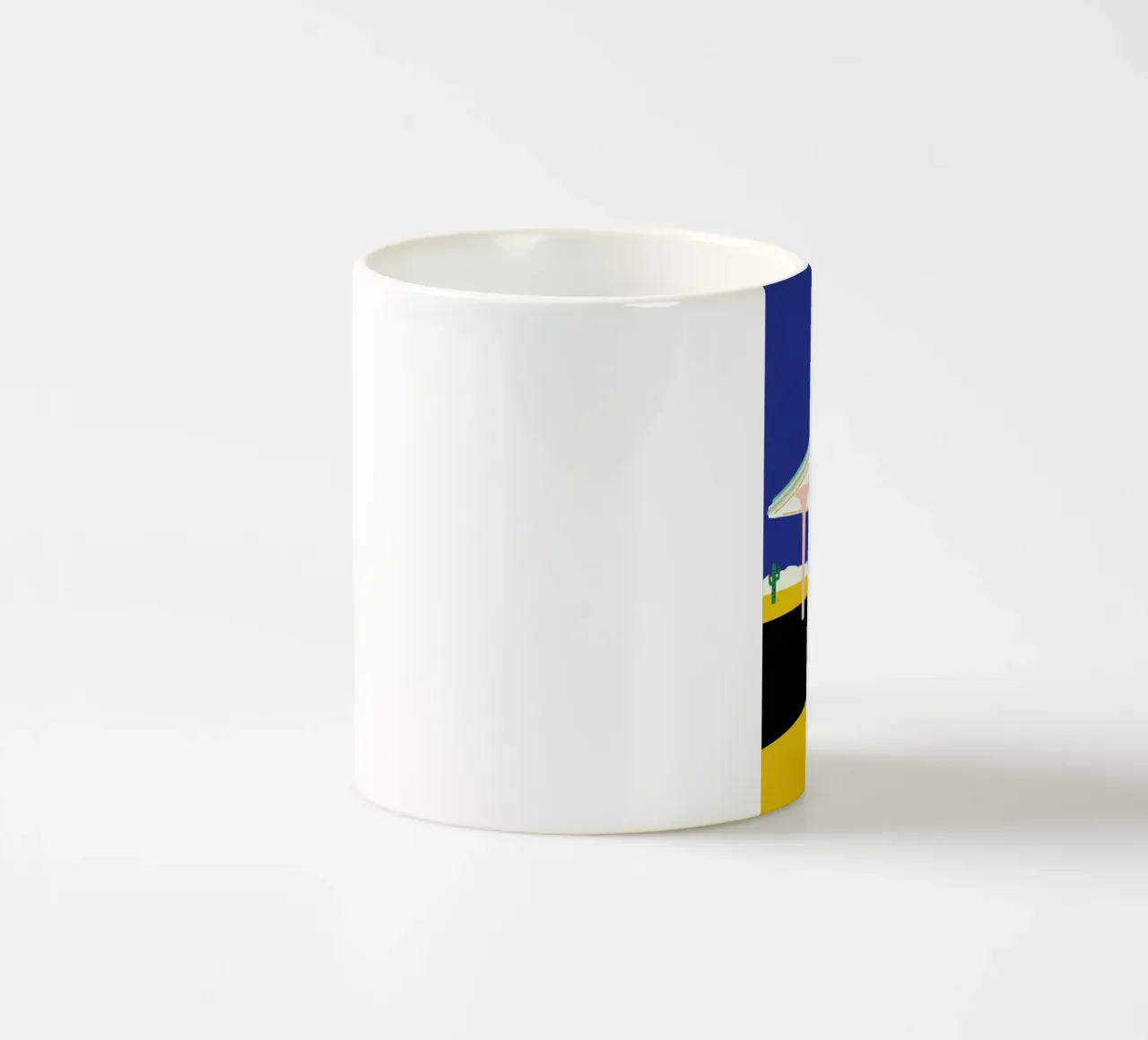 Texas Desert Gas Station tazza in ceramica da Rosi Feist