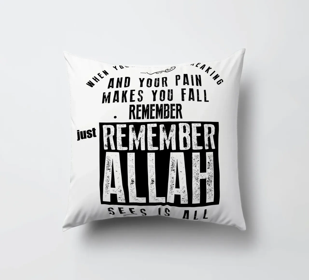 ricordati di Allah cuscino da Albert S Jacob