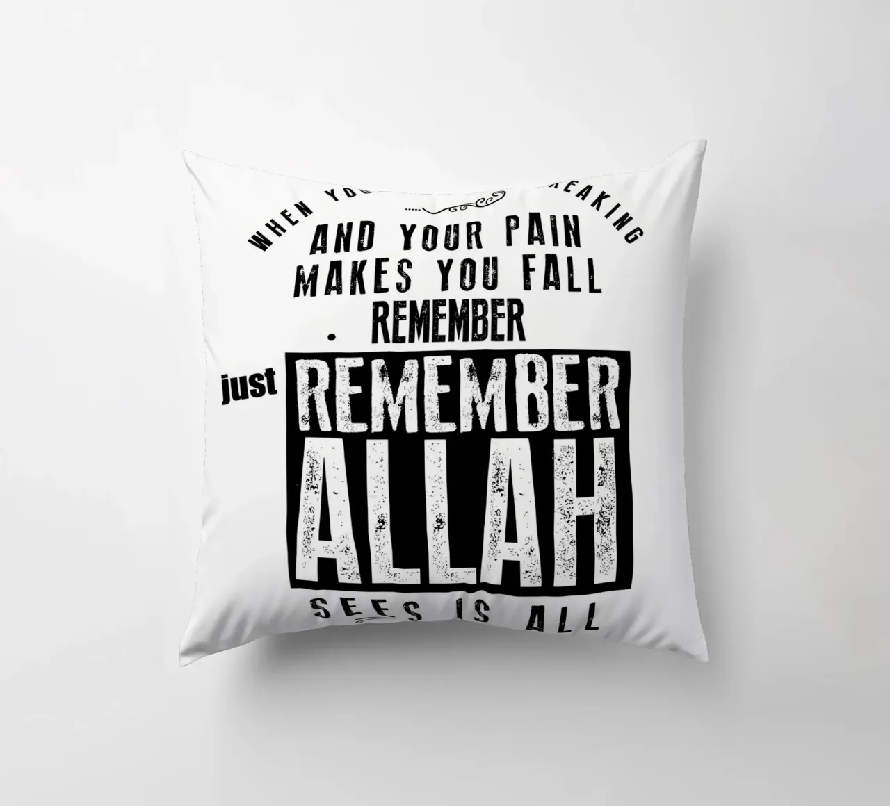 ricordati di Allah cuscino da Albert S Jacob