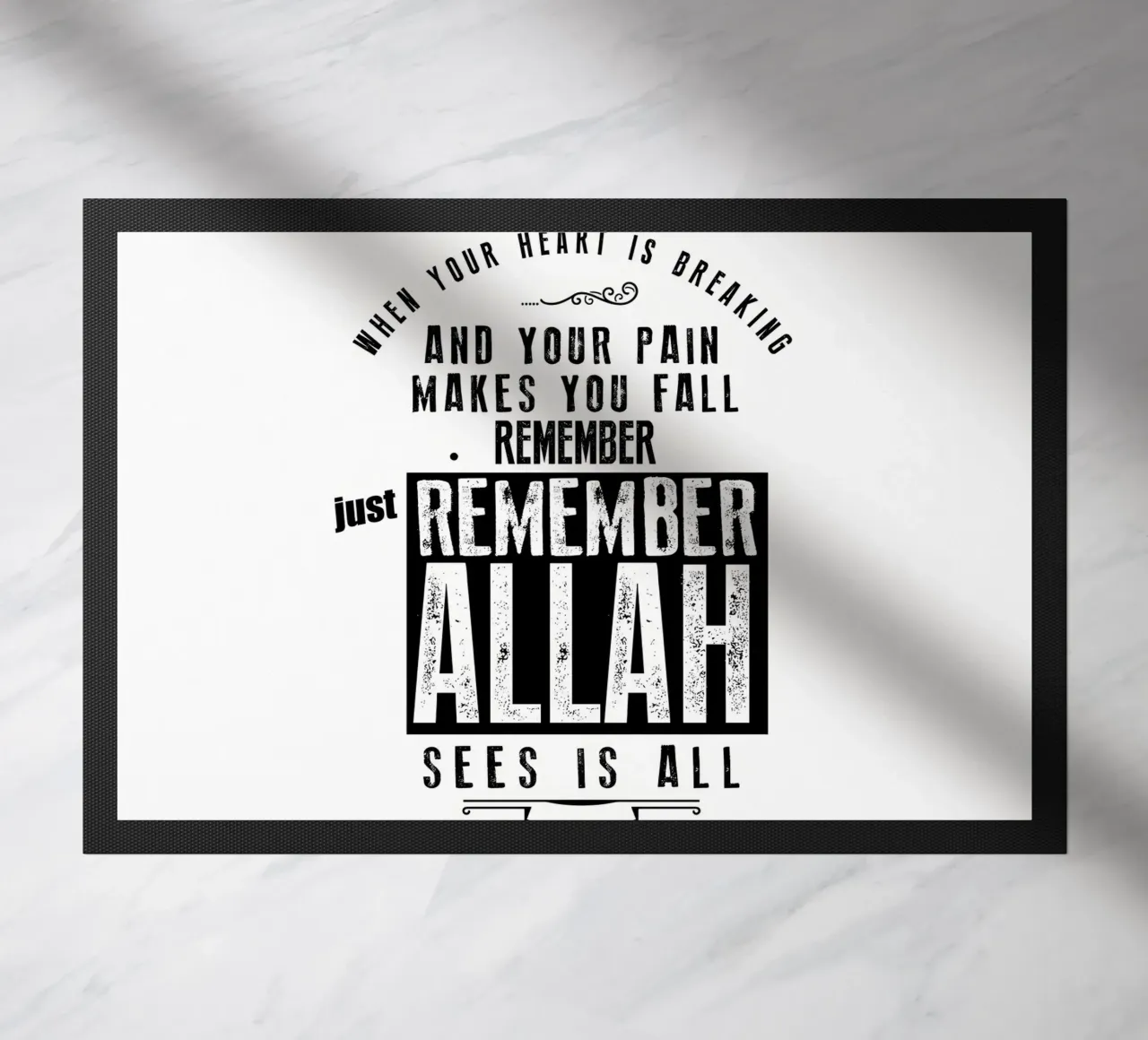 ricordati di Allah zerbino da Albert S Jacob