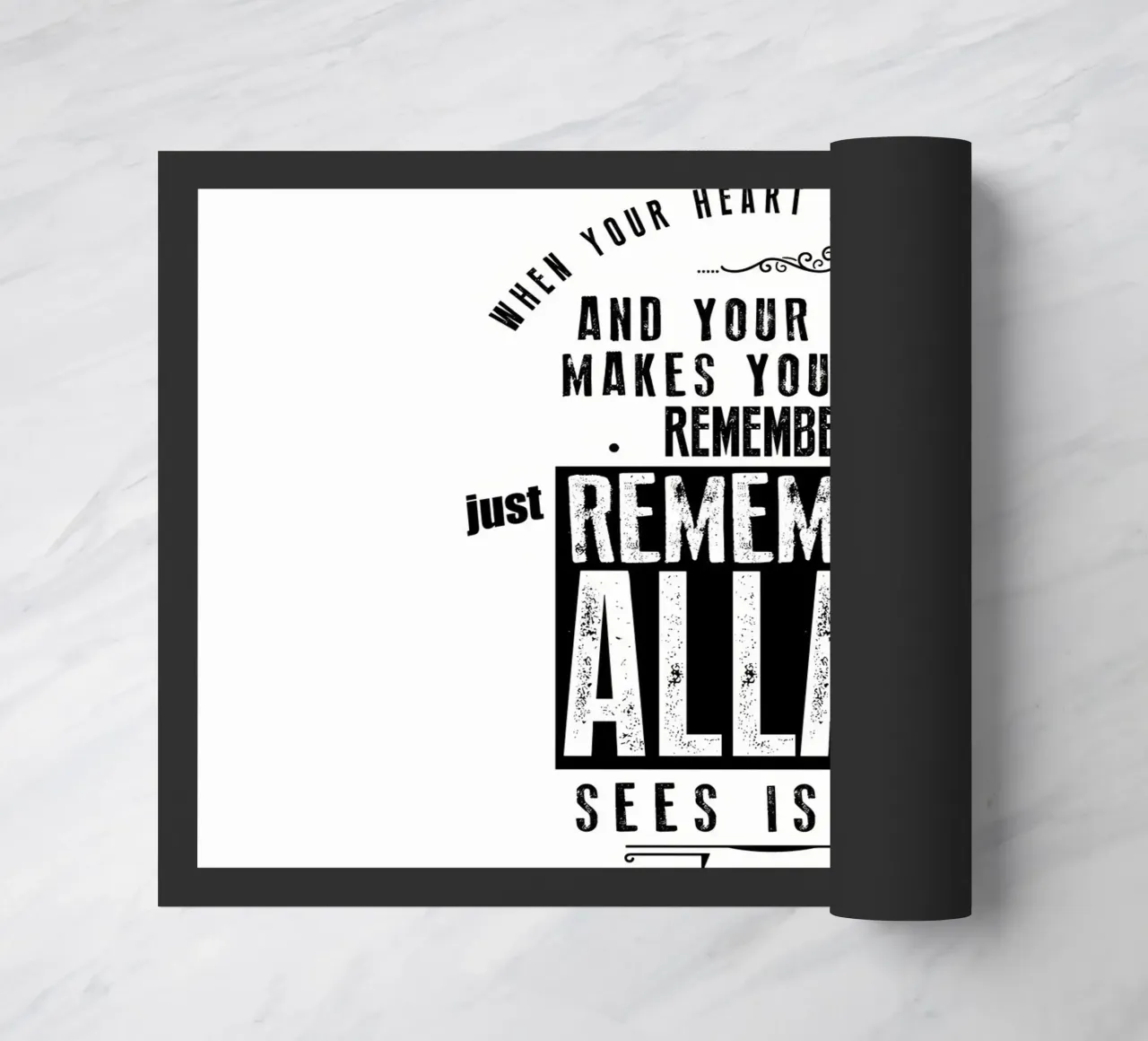 ricordati di Allah zerbino da Albert S Jacob