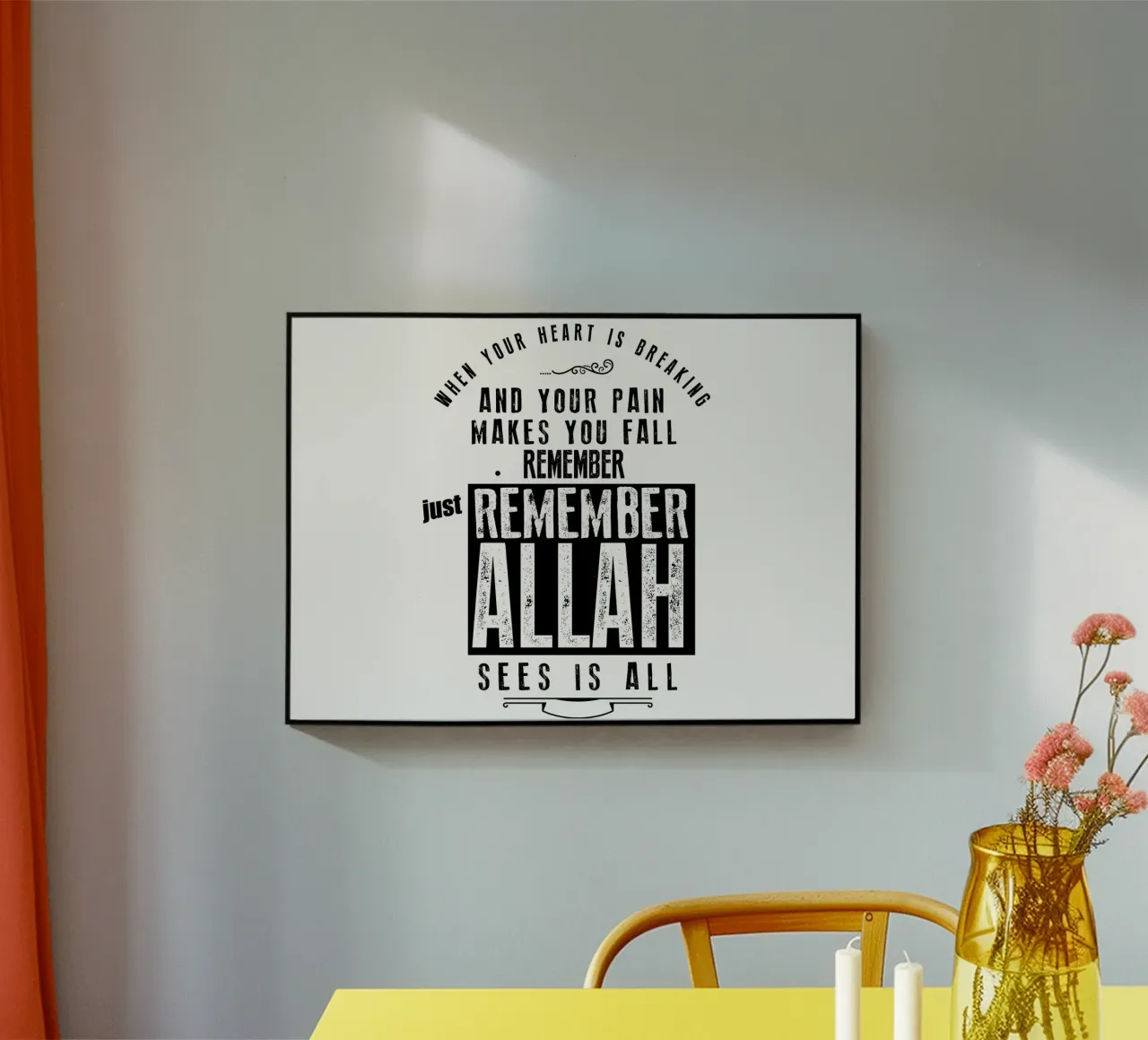 just remember Allah product.type.acrylglas common.byCreator Albert S Jacob