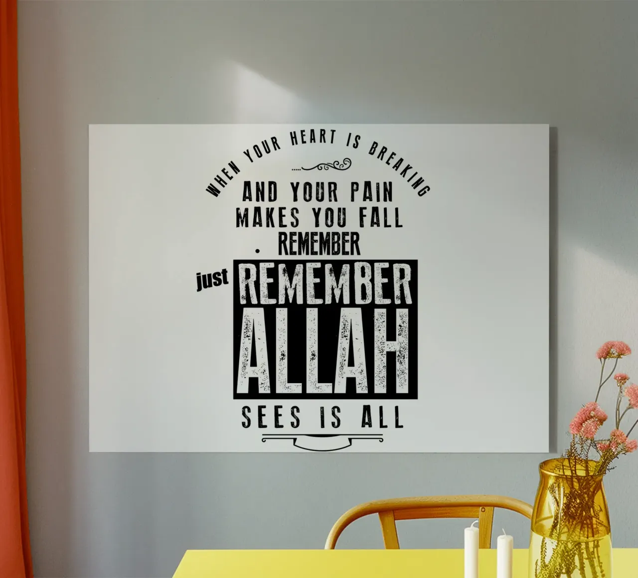 just remember Allah product.type.acrylglas common.byCreator Albert S Jacob