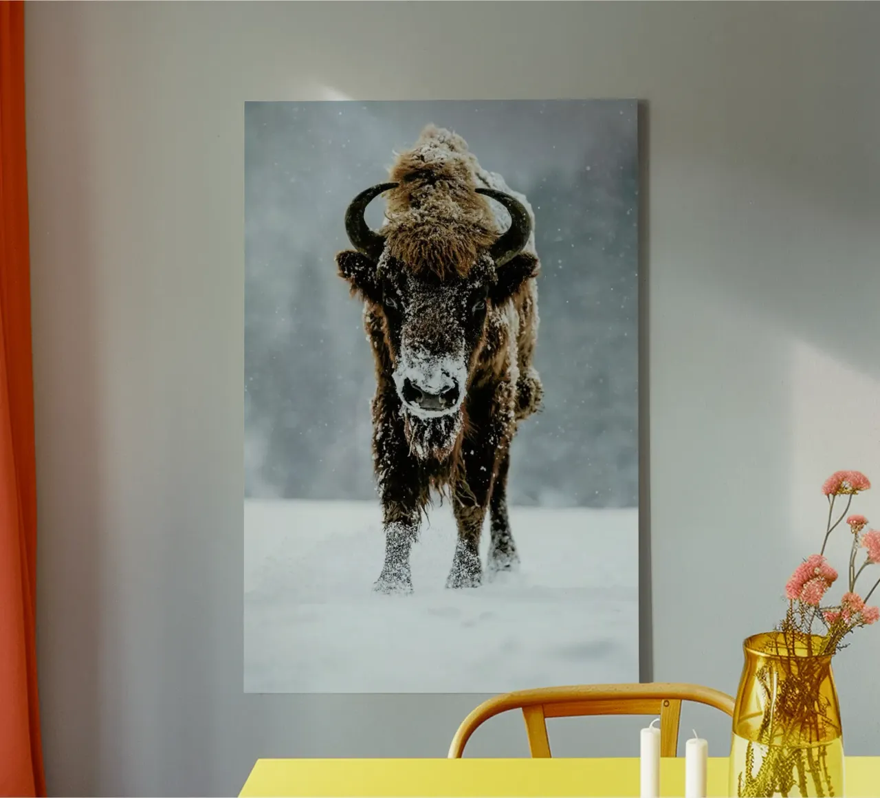 Great Beast @szabo_ervin_edward canvas met Baklijst van EyeEm Mobile GmbH
