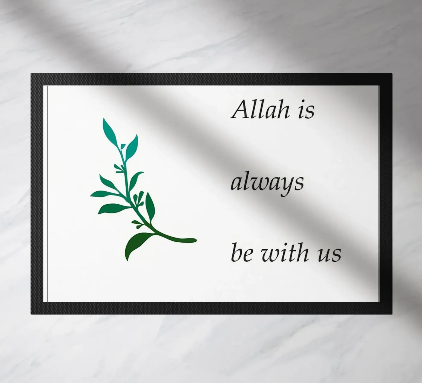 Poster Fußmatte von Albert S Jacob