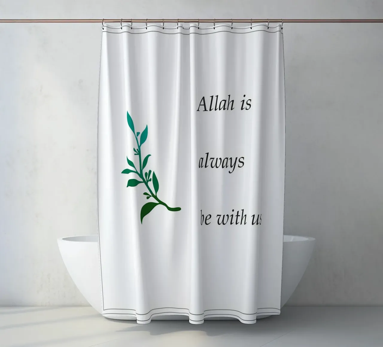 Poster Duschvorhang von Albert S Jacob