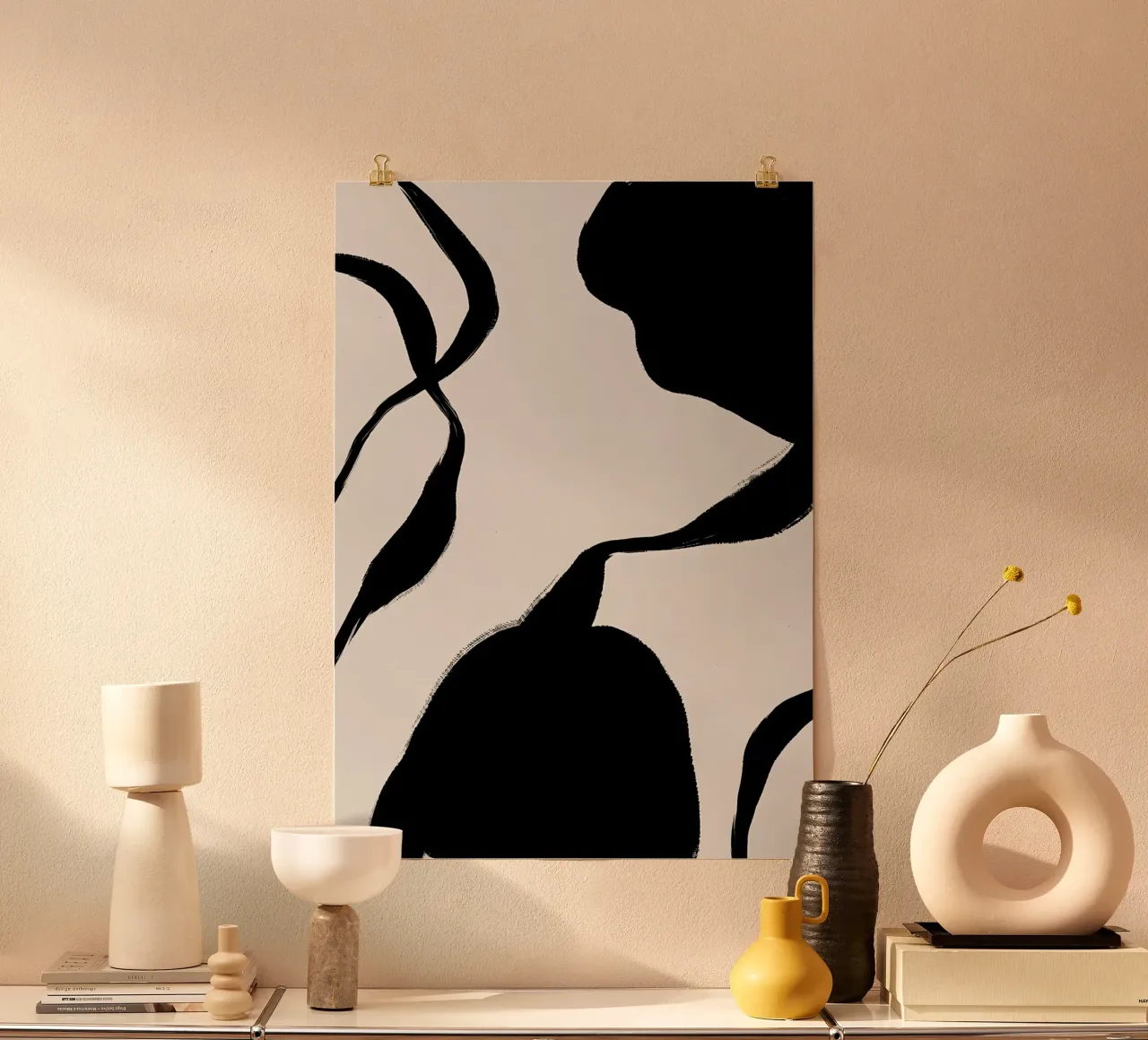 Astratto Sofisticato poster da Rebecca Clark Wyrick