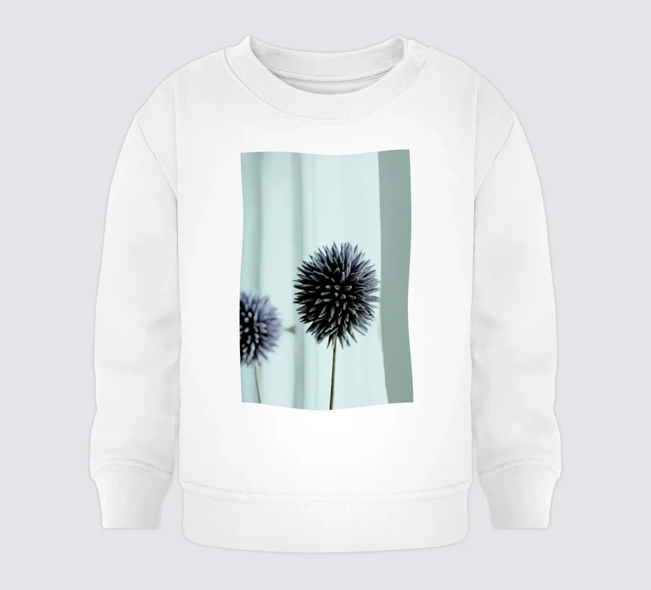 Abstract Flower Shape felpa neonato da Sebastian Hilgetag