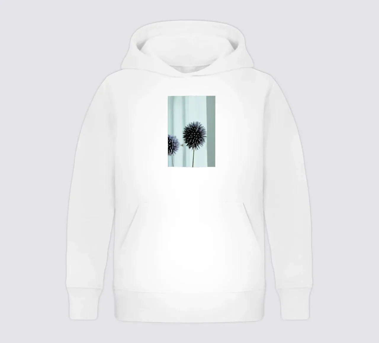 Abstract Flower Shape felpa bambino con cappuccio da Sebastian Hilgetag