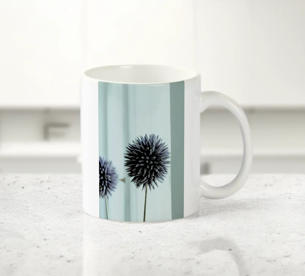 Abstract Flower Shape tazza in ceramica da Sebastian Hilgetag