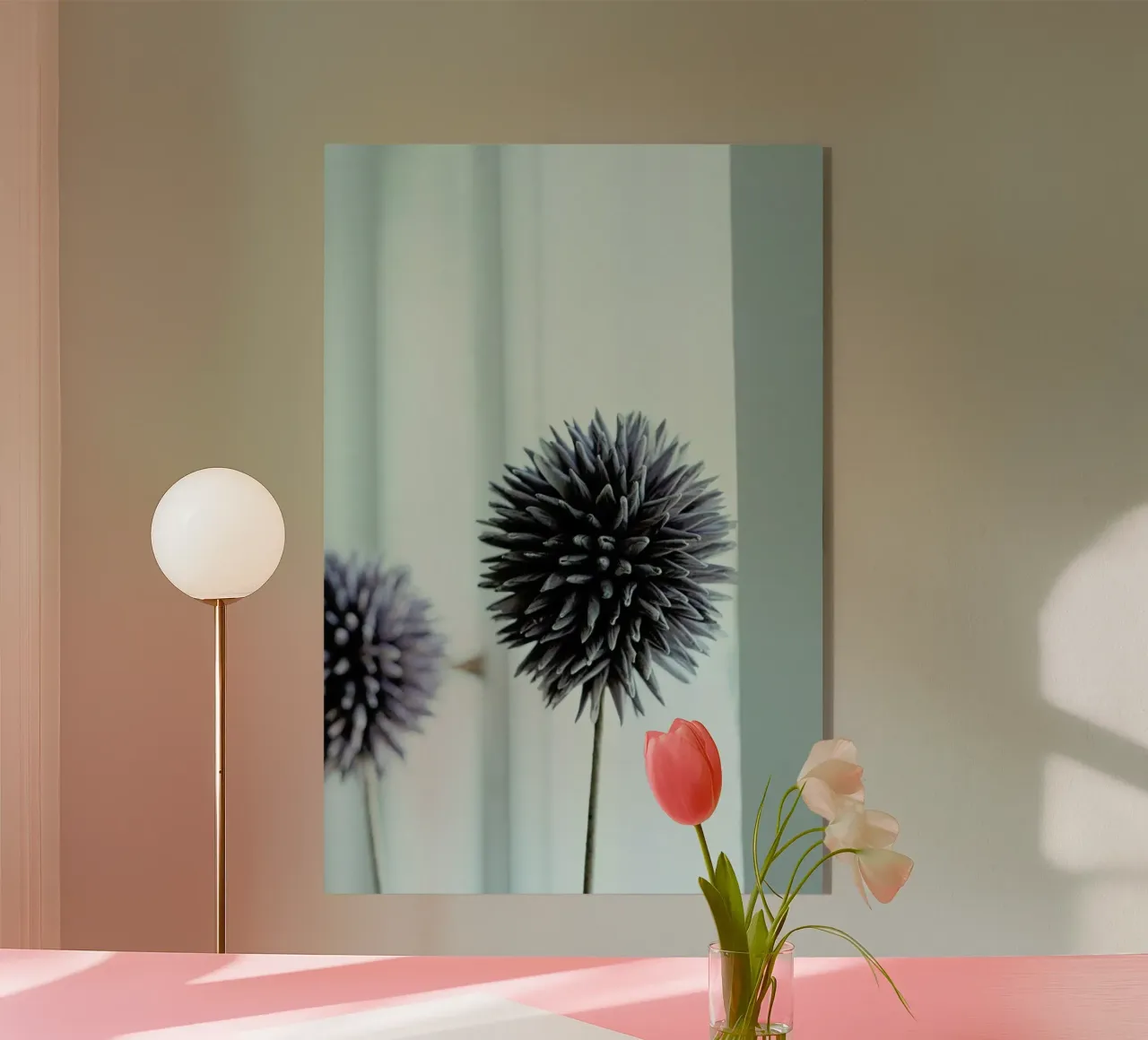 Abstract Flower Shape acrylic glass by Sebastian Hilgetag