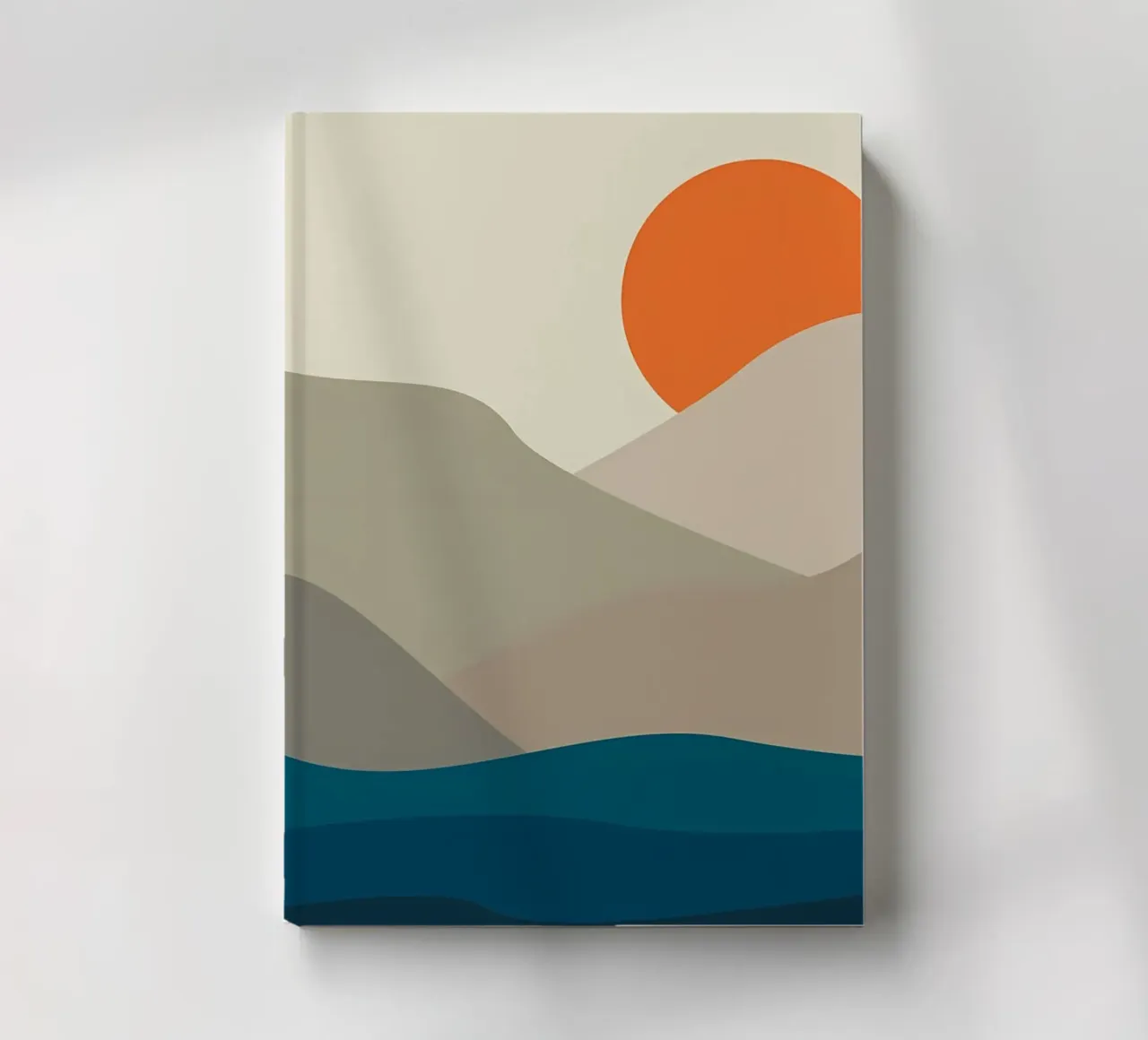 Mountains and Oceans notebook by James M Coyle