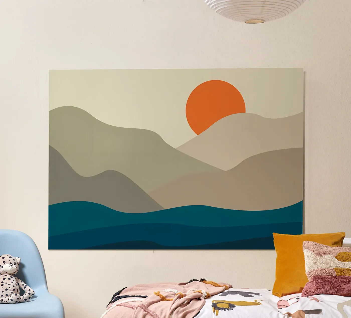 Montagne e oceani poster da James M Coyle