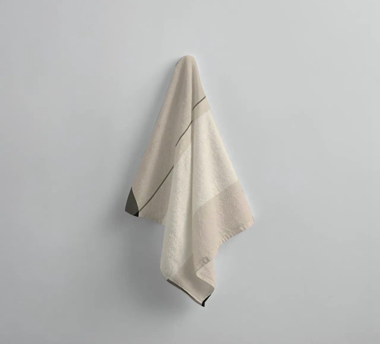 Abstract Minimal Shapes 133 towel by Rebecca Clark Wyrick