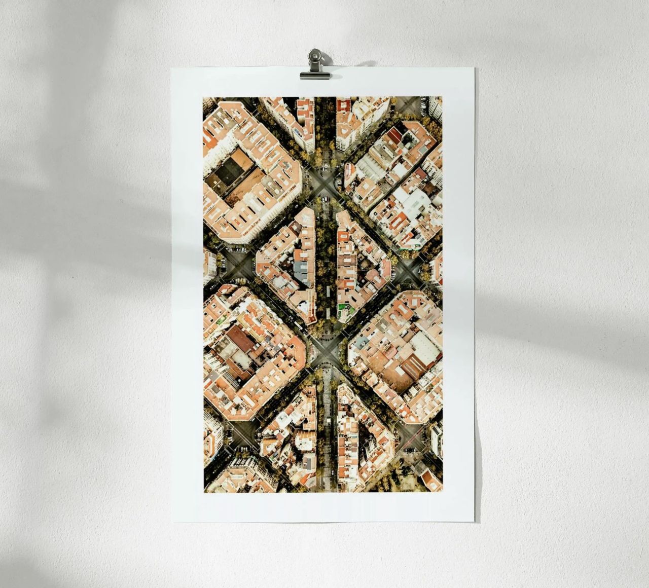 Barcelona poster by METROPOLIS