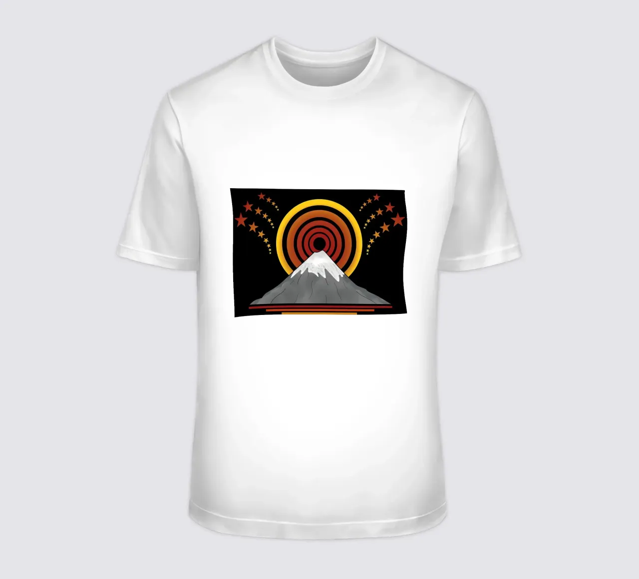 Fuji Rising t-shirt da James M Coyle