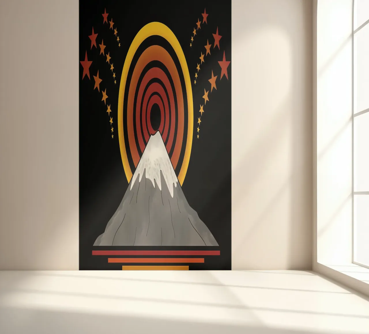L'essor du Fuji papier peint photo de James M Coyle