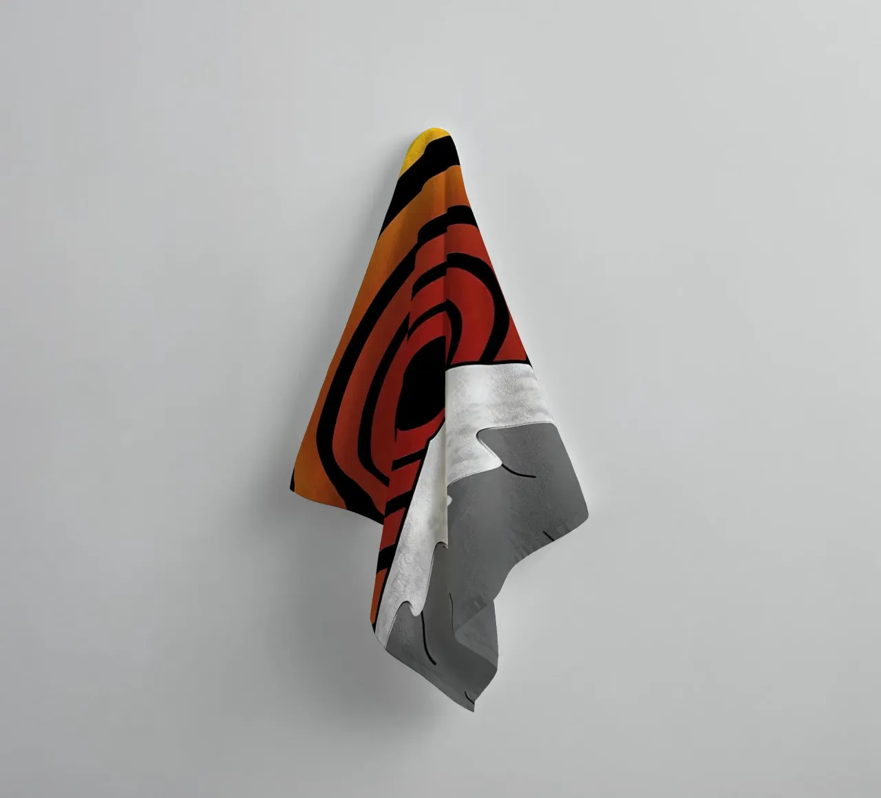 Fuji Rising towel by James M Coyle