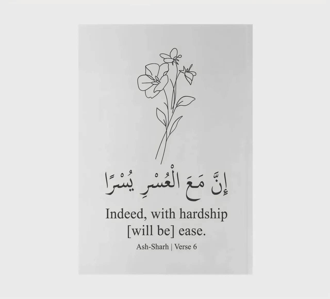 Surah AshSharh Versetto 6 diario da Albert S Jacob