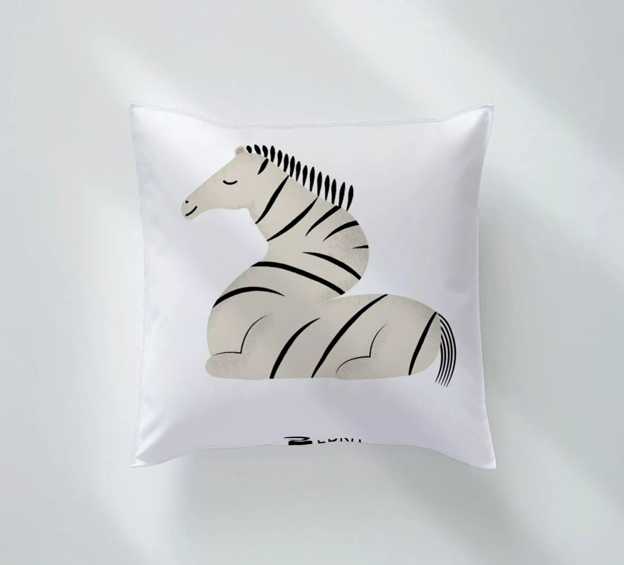 Z for Zebra cuscino da Little Flourishes