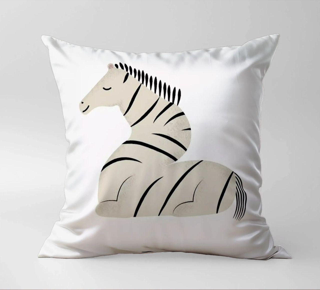 Z for Zebra cuscino da Little Flourishes