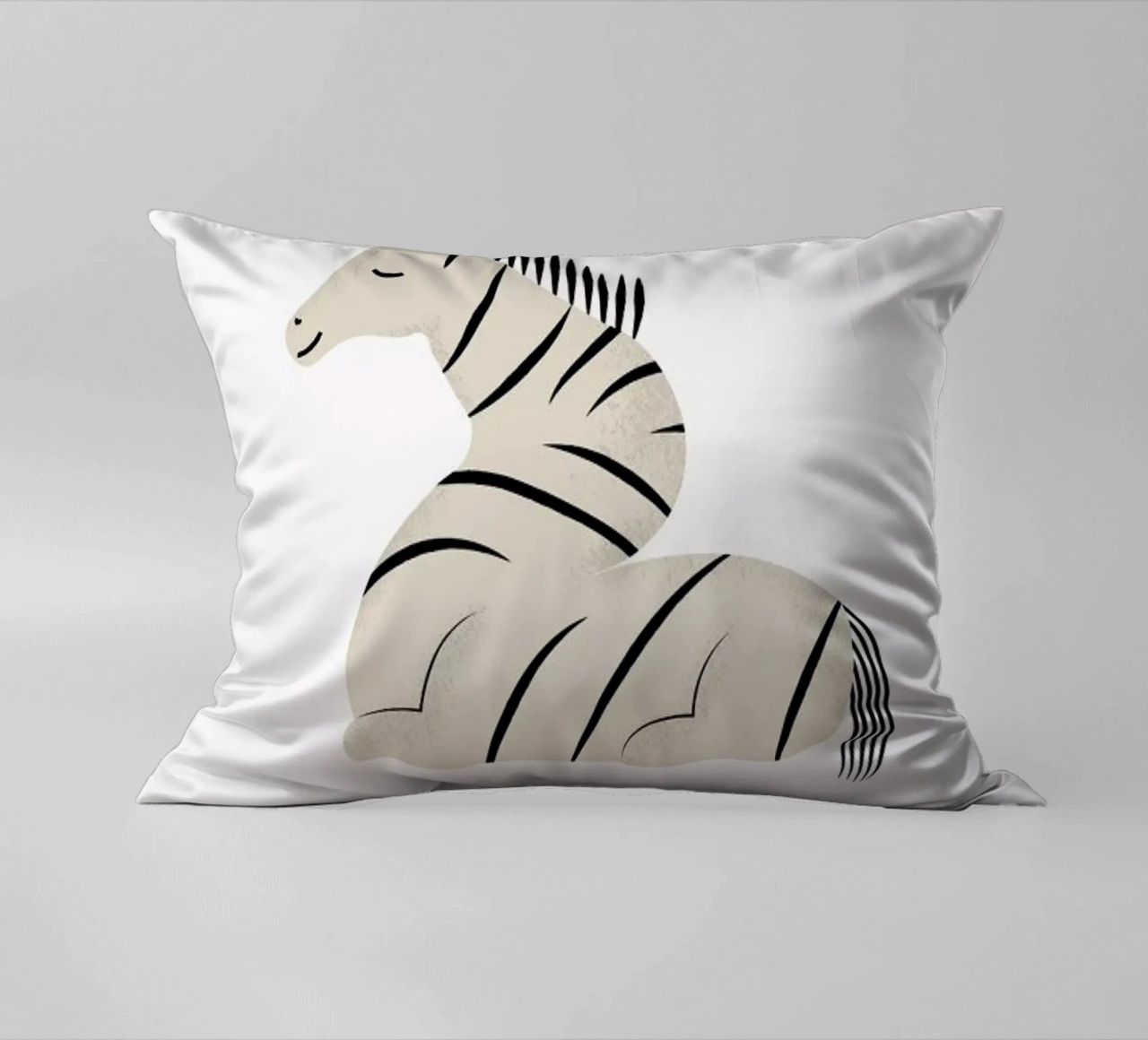 Z for Zebra cuscino da Little Flourishes