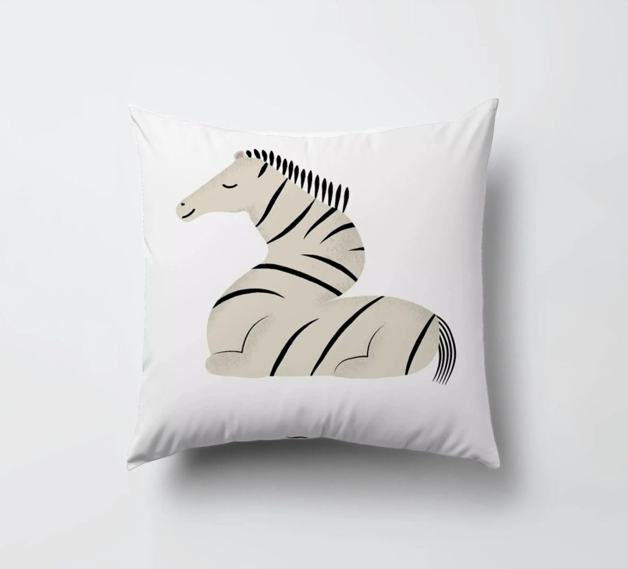 Z for Zebra cuscino da Little Flourishes
