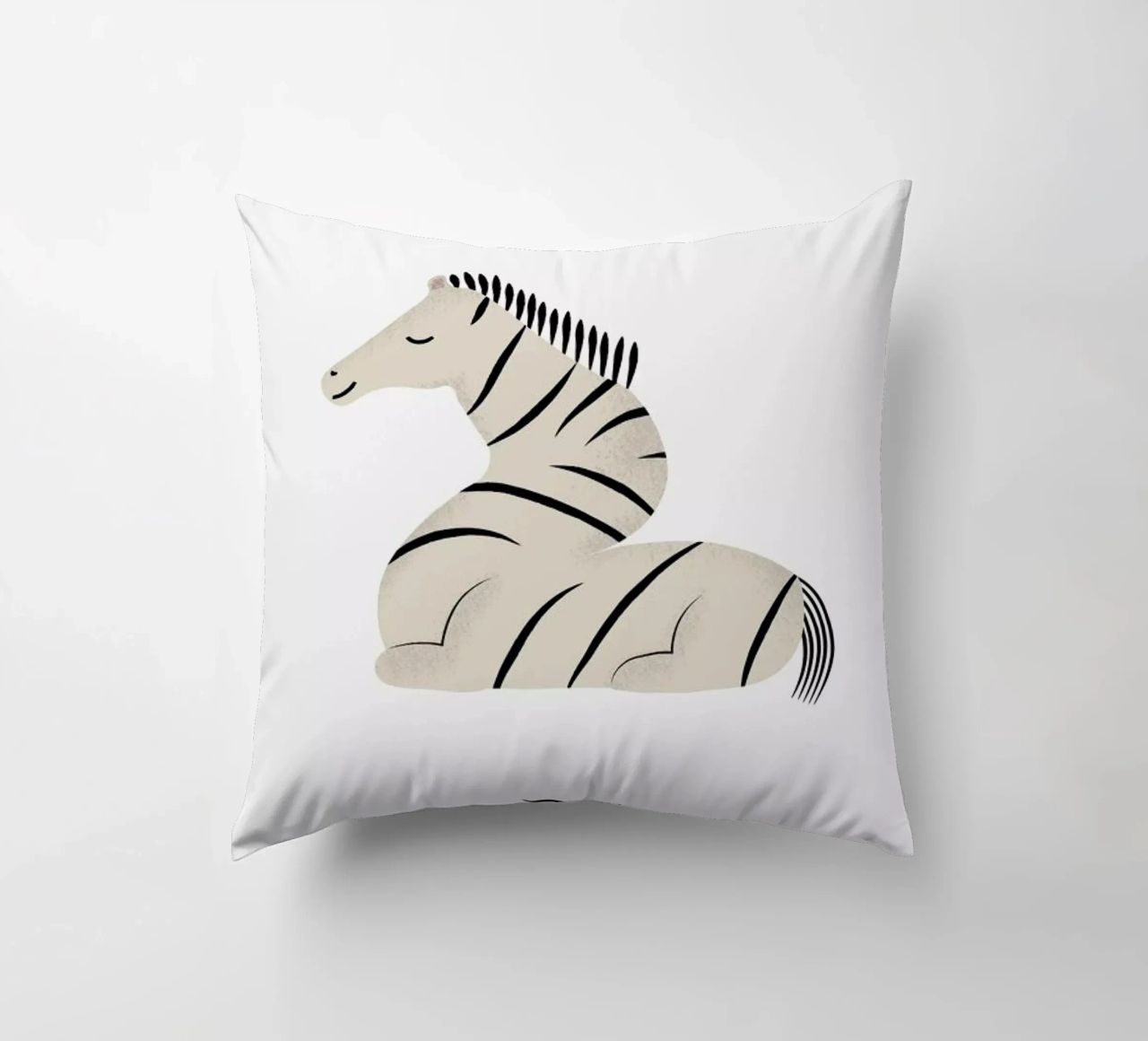 Z for Zebra cuscino da Little Flourishes